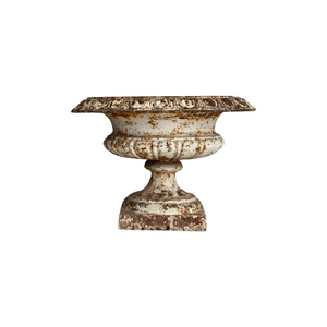 Early 19th Century French Cast Iron Urn