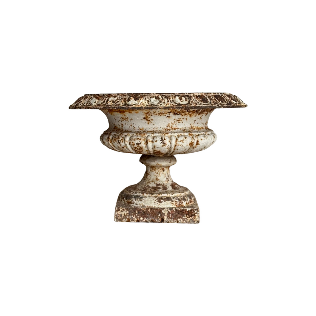 Early 19th Century French Cast Iron Urn