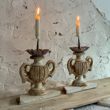 Load image into Gallery viewer, Pair Of Early 19th Century Italian Candlesticks