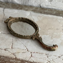 Load image into Gallery viewer, Late 19th Century French Wooden Hand Mirror