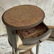 Load image into Gallery viewer, Late 19th Century French Cane Side Table