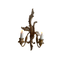 Load image into Gallery viewer, Late 19th Century French Candle Appliqué