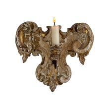 Load image into Gallery viewer, Early 19th Century Italian Candle Appliqué