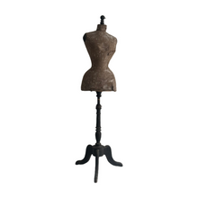 Load image into Gallery viewer, Late 19th Century French Wasp Waist Mannequin