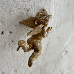 19th Century French Wooden Putti