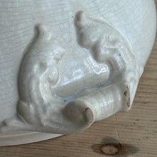 Load image into Gallery viewer, French Opaque De Sarreguemines Ironstone Soupière Base with Acanthus Decoration