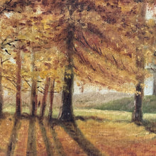Load image into Gallery viewer, Early 20th Century Autumn Woodland Landscape | Oil on Canvas