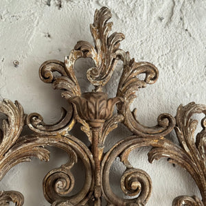 Early 19th Century Italian Wooden Applique