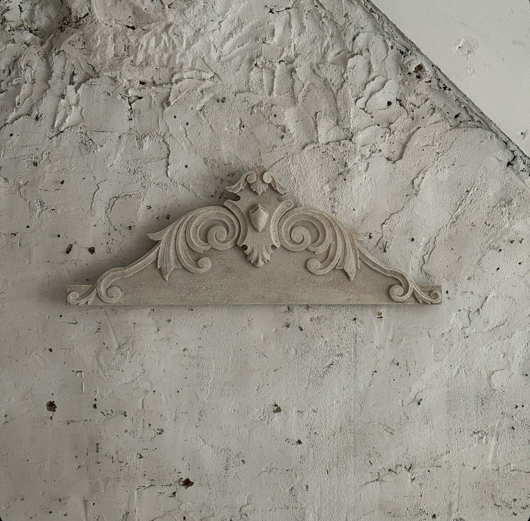 19th Century French Carved Pediment