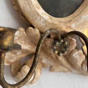 Pair Of Early 19th Century French Mirrored candle sconces