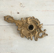 Load image into Gallery viewer, Late 19th Century French Brass Candle Holder