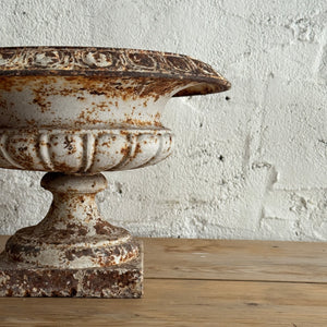 Early 19th Century French Cast Iron Urn