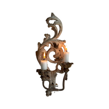 Load image into Gallery viewer, Late 19th Century French Candle Appliqué