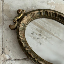 Load image into Gallery viewer, Late 19th Century French Wooden Hand Mirror