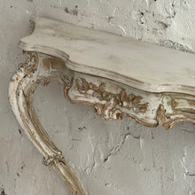 Load image into Gallery viewer, Early 19th Century French Louis XV Style Carved Painted Console Table