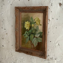 Load image into Gallery viewer, French Floral Still Life of Yellow Roses, Early–Mid 20th Century