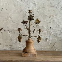 Load image into Gallery viewer, Early 19th Century French Terracotta/Brass Candelabra