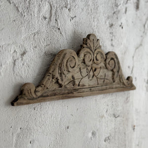 19th Century French Wooden Pediment