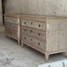 Load image into Gallery viewer, Rare Pair Of Swedish Gustavian Chests