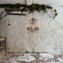 Load image into Gallery viewer, Late 19th Century French 6-Arm Candle Chandelier