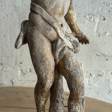 Load image into Gallery viewer, Early 19th Century French Wooden Statue/Candlestick