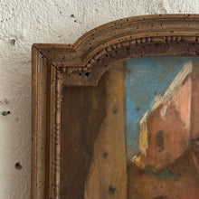 Load image into Gallery viewer, Late 19th-Century Pastel of a Mediterranean Street Scene