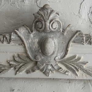 Late 19th Century French Wooden Pediment