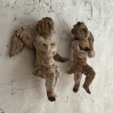 Load image into Gallery viewer, Pair Of Late 17th Century French Wooden Putti
