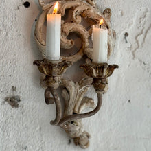Load image into Gallery viewer, Late 19th Century French Candle Appliqué