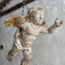 Load image into Gallery viewer, Early 19th Century Carved Wooden Putto