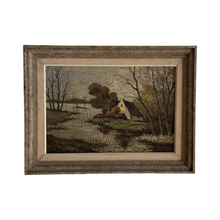 Load image into Gallery viewer, 20th Century French River Landscape Oil Painting