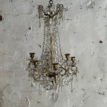 Load image into Gallery viewer, Late 19th Century French Belle Époque 6-Arm Candle Chandelier