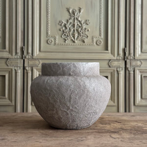 Natural Cement Vase