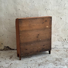 Load image into Gallery viewer, 19th Century French Painted Pine Tambour Bread Cupboard