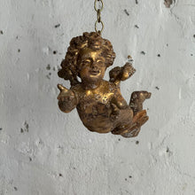 Load image into Gallery viewer, Late 19th Century French Wooden Flying Putto