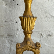 Load image into Gallery viewer, Pair Of Late 19th Century French Gilt Candlesticks