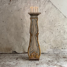 Load image into Gallery viewer, Late 18th Century French Faux Marble &amp; Gilt Candle Stand