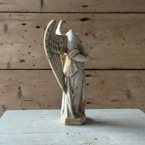 Early 19th Century French Wooden Angel