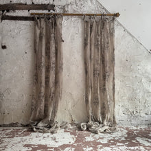 Load image into Gallery viewer, French Style Floral Tab Top Curtain Panel