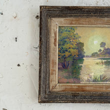 Load image into Gallery viewer, Early 20th Century French Riverside Landscape