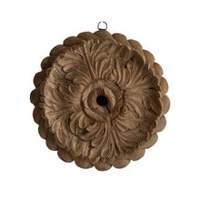 Load image into Gallery viewer, Late 19th Century French Wooden Ceiling Rose