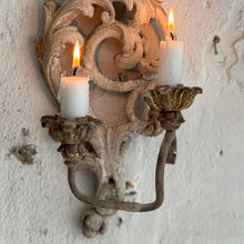 Load image into Gallery viewer, Late 19th Century French Candle Appliqué