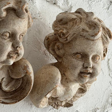 Load image into Gallery viewer, Pair Of Late 19th Century French Wooden Putti