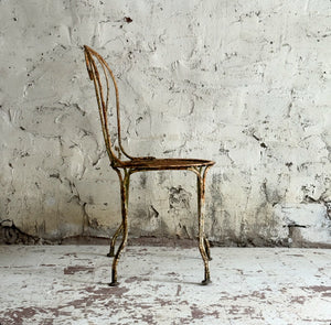Early 19th Century French Bistro Chair