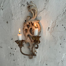 Load image into Gallery viewer, Late 19th Century French Candle Appliqué