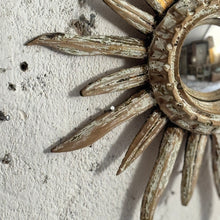 Load image into Gallery viewer, Late 19th Century French Convex Sunburst Mirror