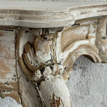Load image into Gallery viewer, Early 19th Century French Louis XV Style Carved Painted Console Table
