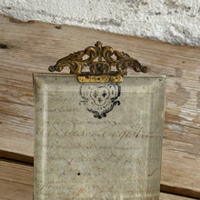 Load image into Gallery viewer, Late 19th Century French Glass Picture Frame