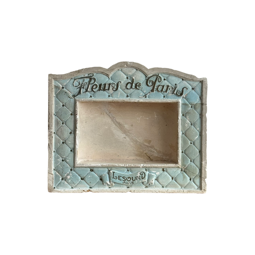 20th Century French Plaster ‘Fleurs de Paris’