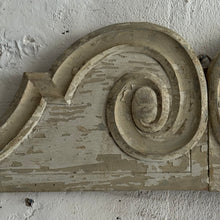Load image into Gallery viewer, Late 19th Century French Wooden Pediment